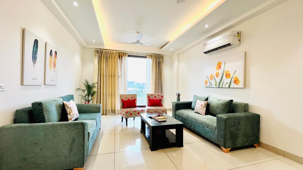 Olive Service Apartments - Golf Course Road Gurgaon Buitenkant foto