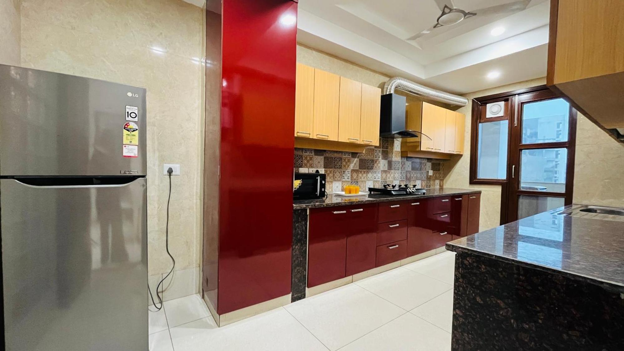 Olive Service Apartments - Golf Course Road Gurgaon Buitenkant foto