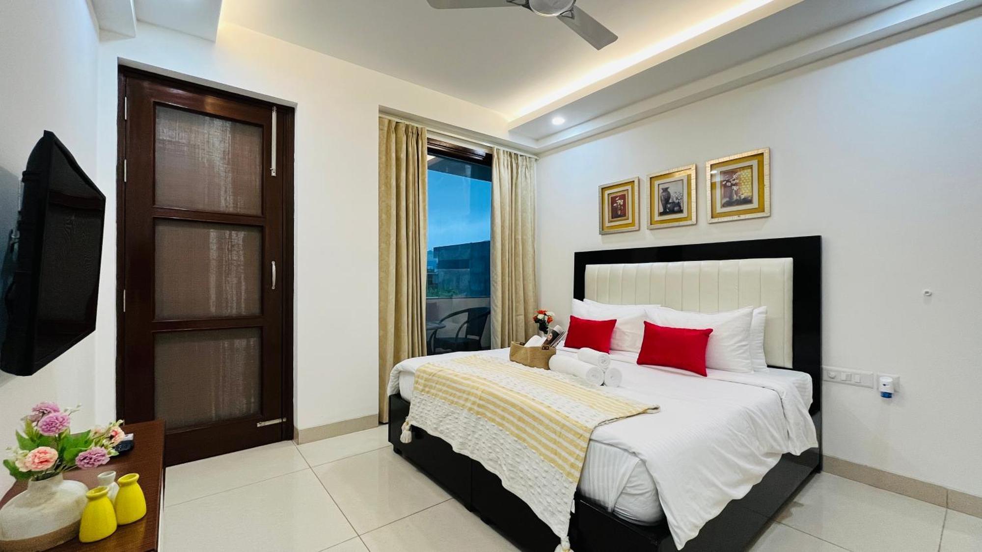 Olive Service Apartments - Golf Course Road Gurgaon Buitenkant foto