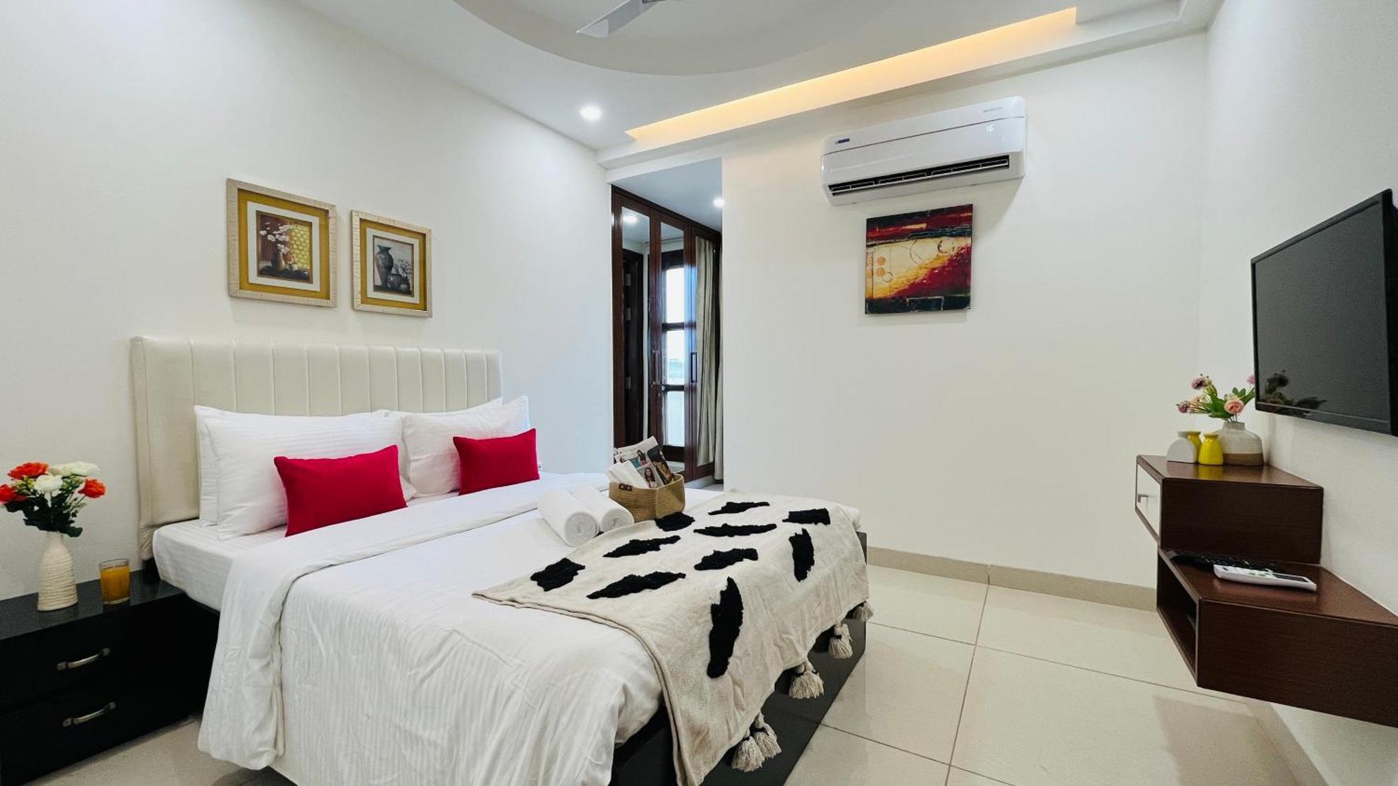 Olive Service Apartments - Golf Course Road Gurgaon Kamer foto