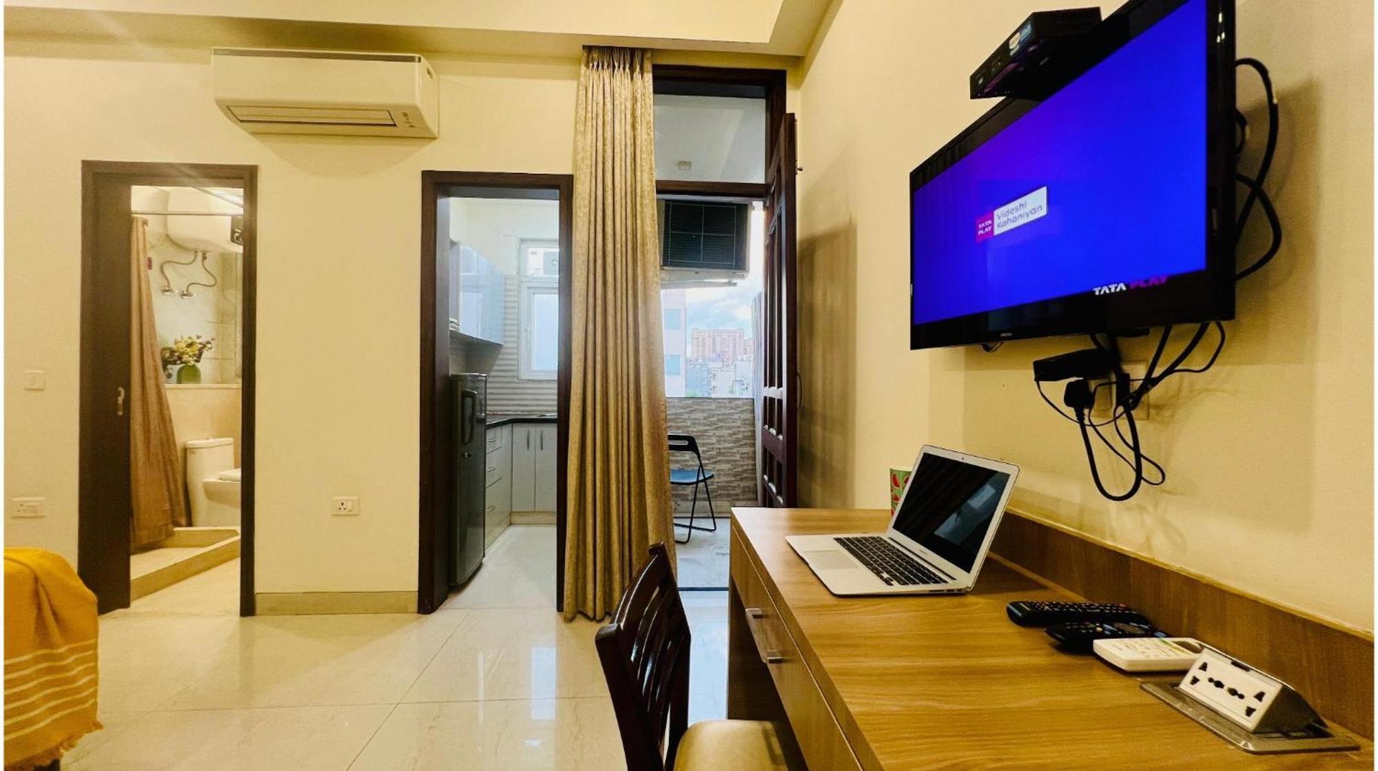 Olive Service Apartments - Golf Course Road Gurgaon Buitenkant foto