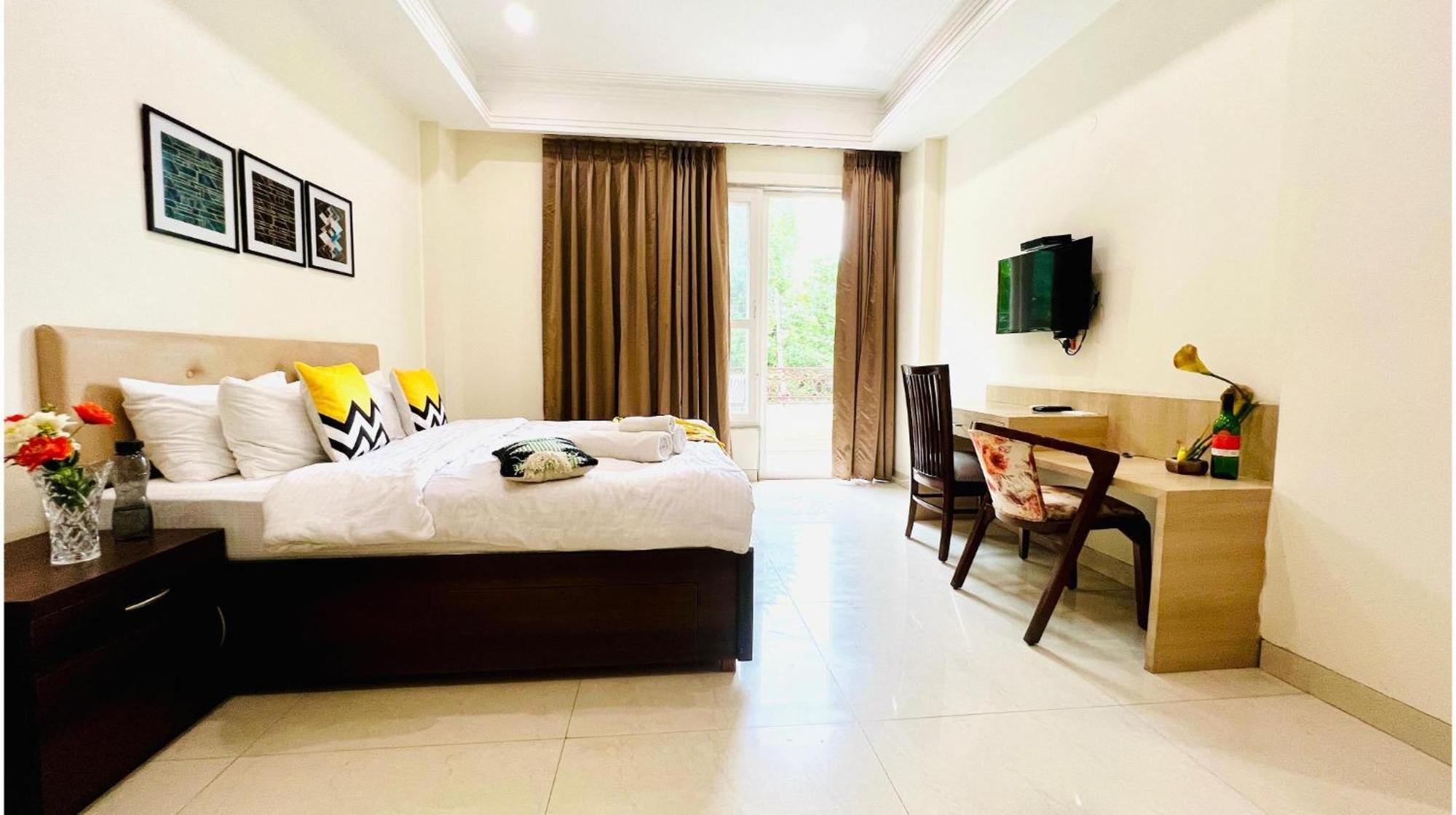 Olive Service Apartments - Golf Course Road Gurgaon Buitenkant foto