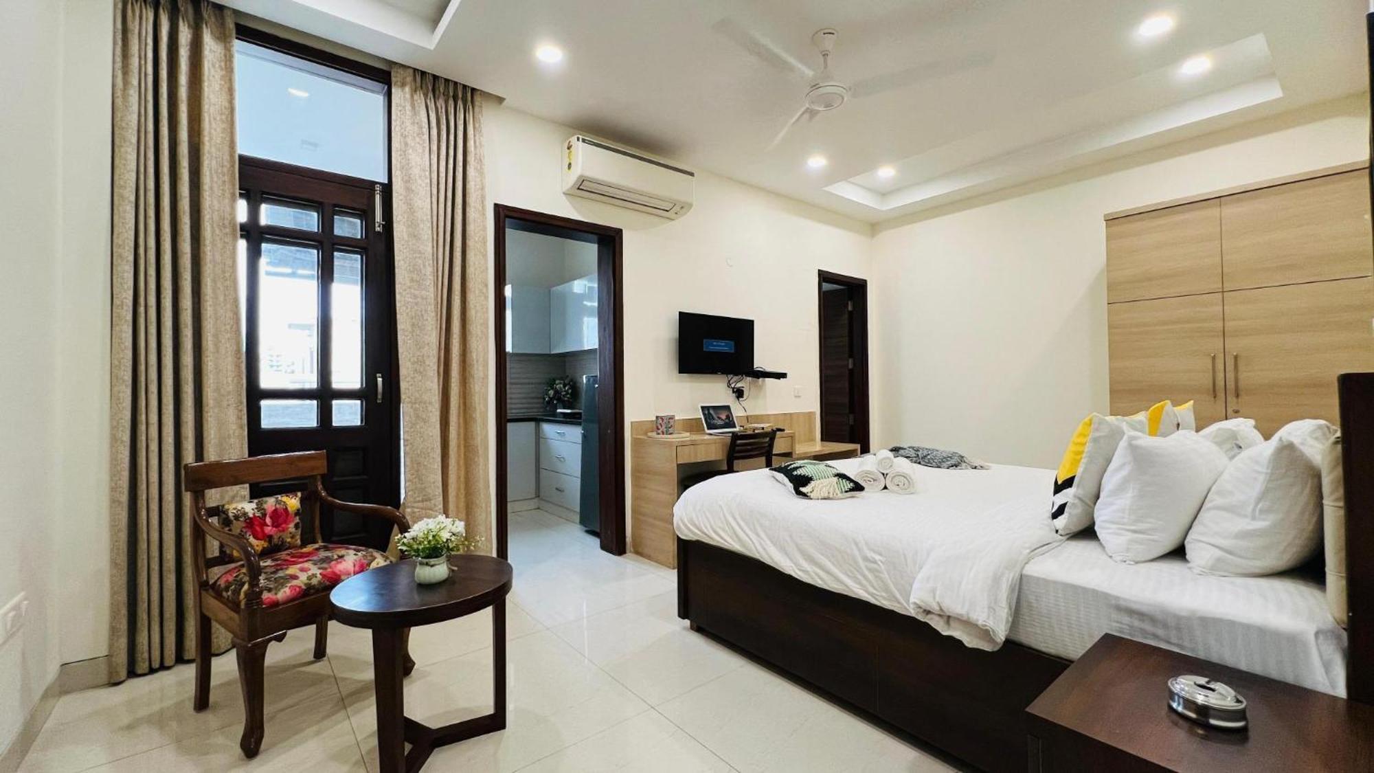 Olive Service Apartments - Golf Course Road Gurgaon Kamer foto