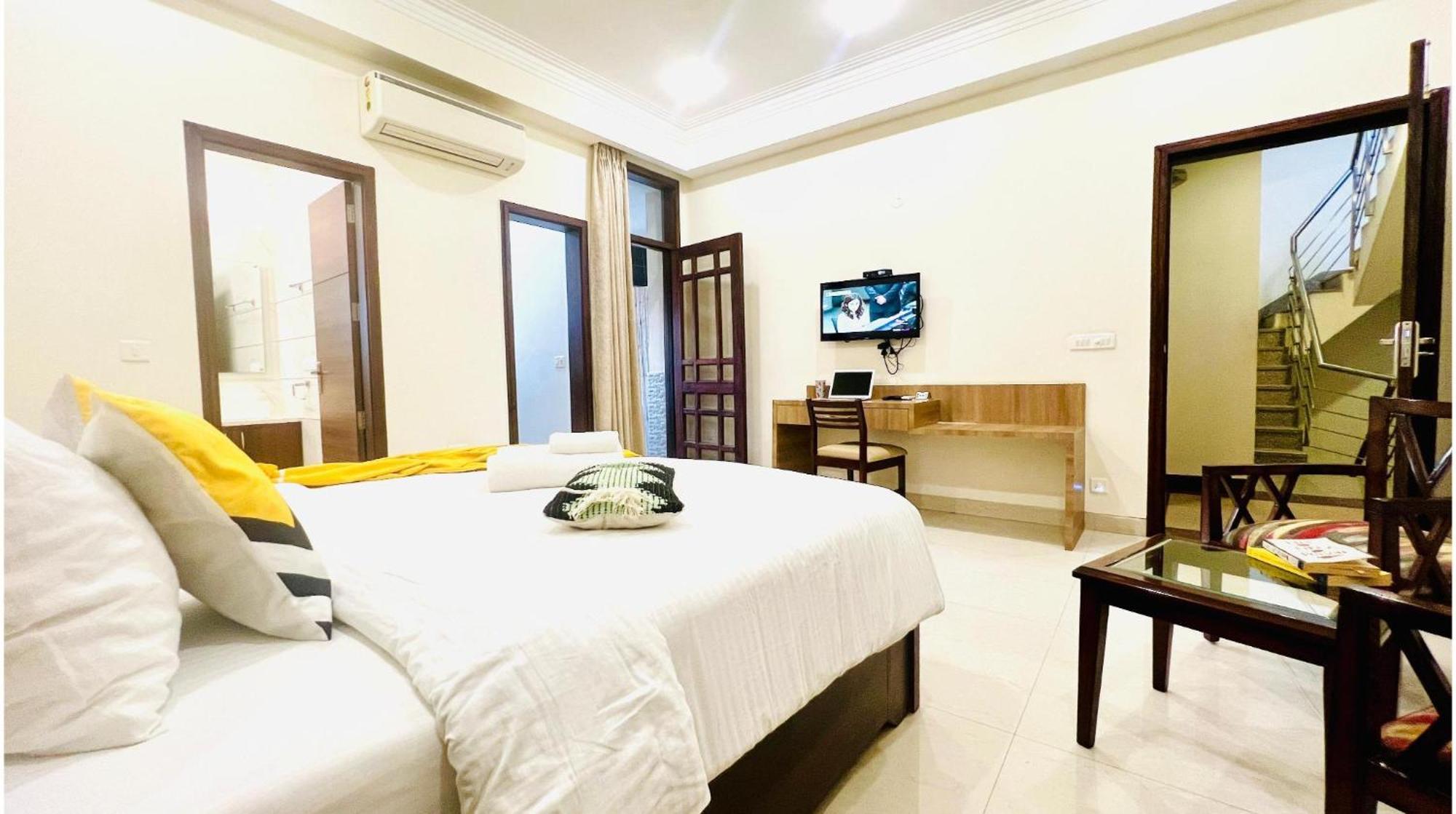 Olive Service Apartments - Golf Course Road Gurgaon Buitenkant foto